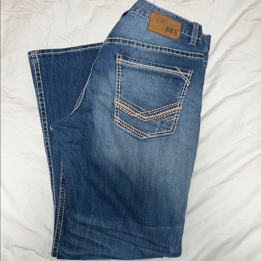 BKE Blue Relaxed Jeans